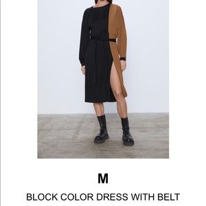 Blocked Color Dress so fun